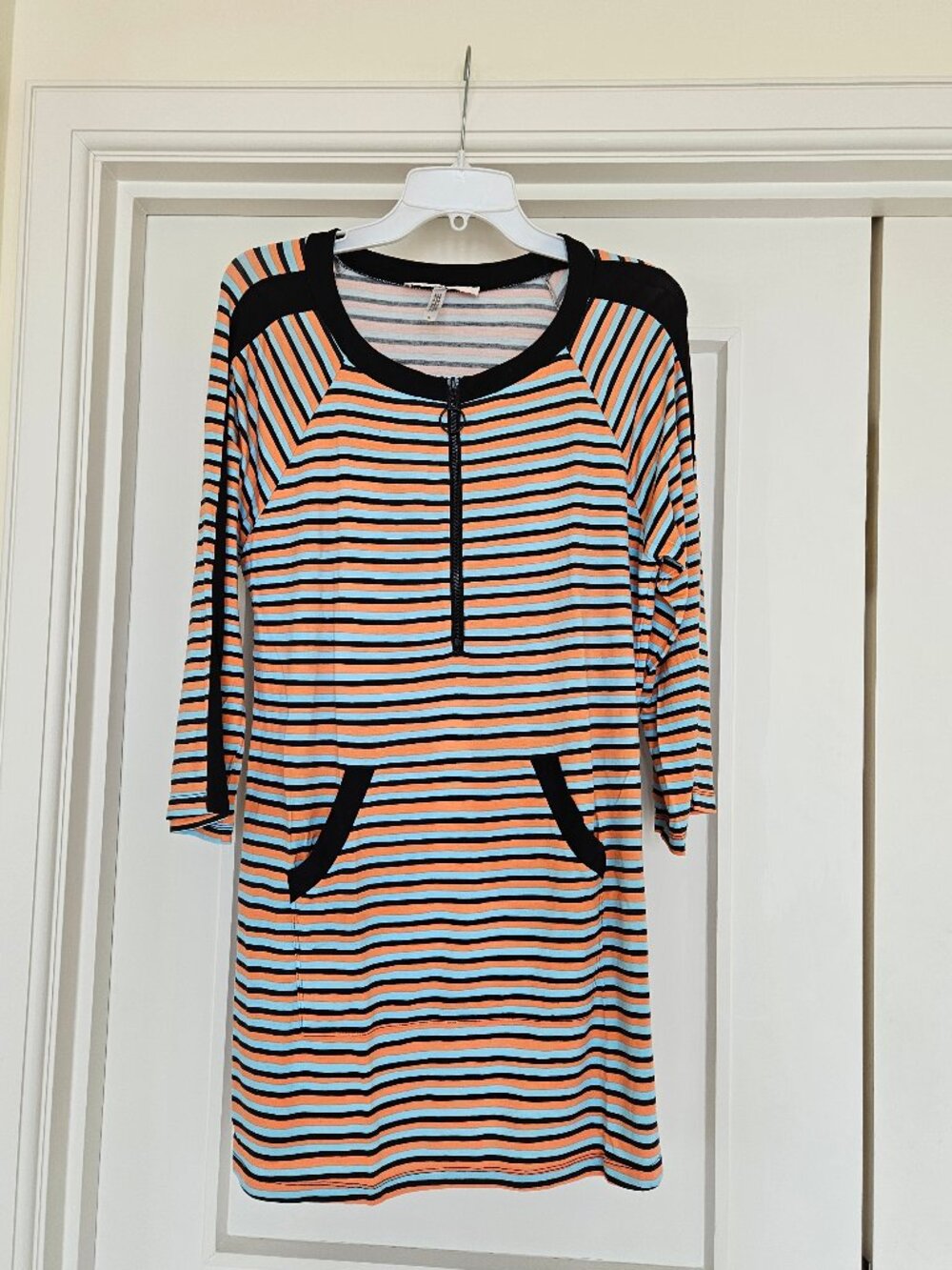 Nanette Lepore Swimsuit Coverup Strobe Light Striped Small